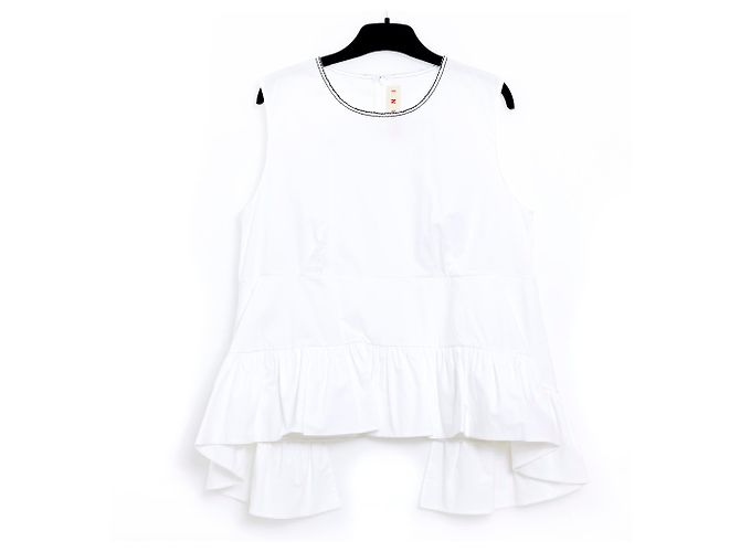 Marni ALGODÃO BRANCO BASQUE FR40