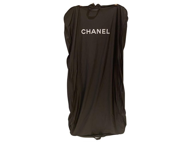 Chanel XL Taschenhülle Schwarz Nylon  ref.206987