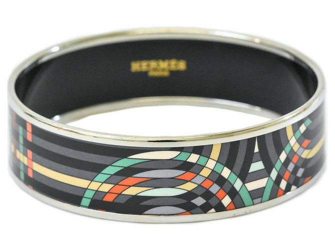 Hermès Hermes bracelet Black Metal  ref.207143