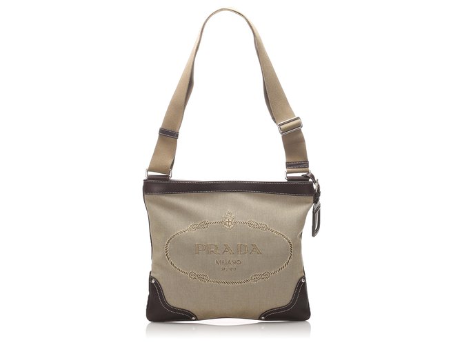 prada bolsa brown