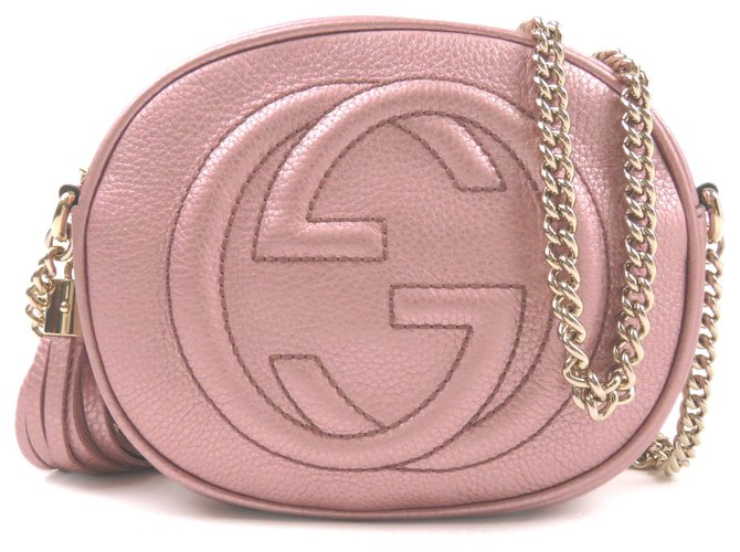 Tracolla shop gucci rosa