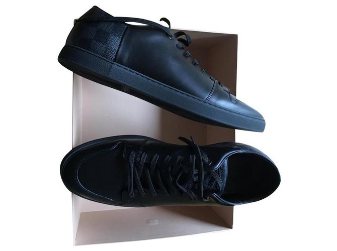 Louis Vuitton LV Slender new Black Leather ref.219874 - Joli Closet