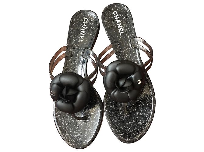 Chanel Mules Black