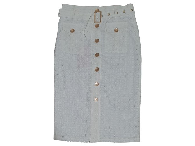 Autre Marque We are kindred Skirt White Cotton  ref.207617