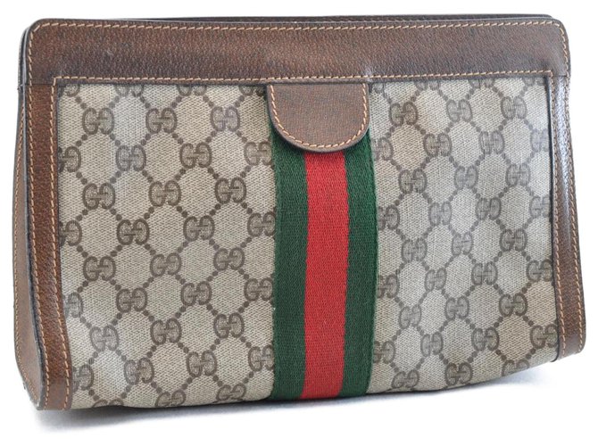 Gucci Ophidia Bege Lona  ref.207831