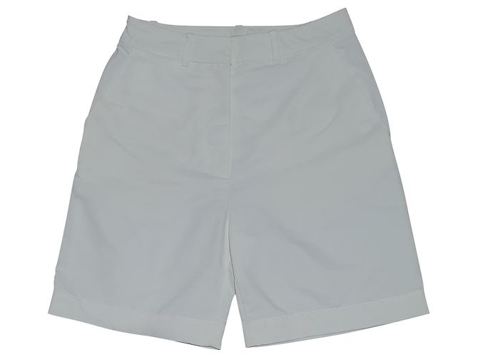 Shorts brancos Acne Studios em viscose
