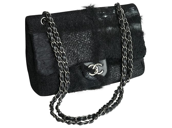 Timeless Chanel Bolsa Jumbo intemporal limitada Negro