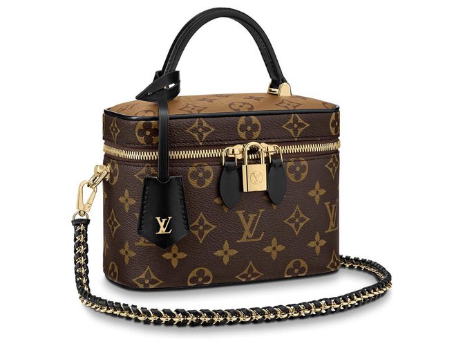 Louis Vuitton LV Vanity PM Brown Leather  ref.208283