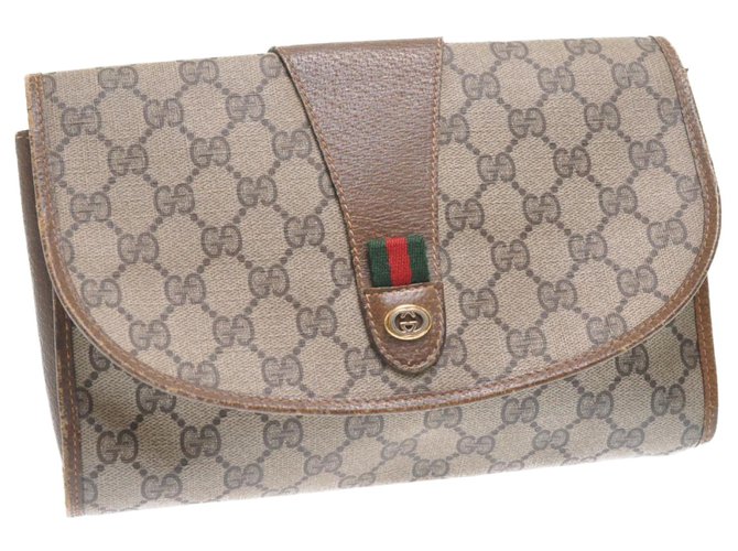Gucci Ophidia Bege Lona  ref.208365