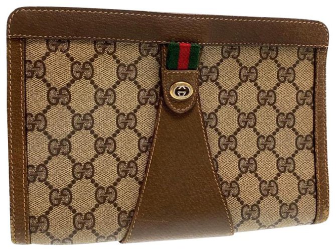 Gucci Ophidia Bege Lona  ref.208458