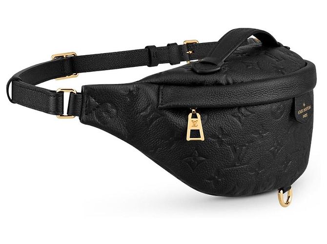 Louis Vuitton LV Bumbag empreinte leather new Preto