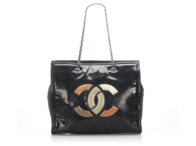 Chanel Black Lipstick Leather Tote Bag Multiple colors ref.208685 - Joli Closet