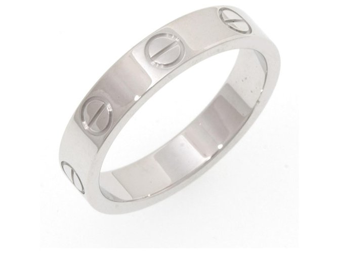 Cartier Silver Love Ring Silvery Metal ref.208705 Joli Closet