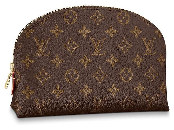 Louis Vuitton LV cosmetic pouch GM Brown