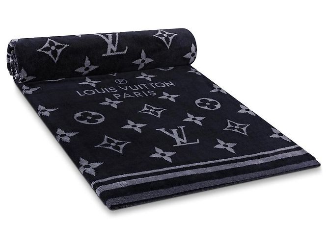 Louis Vuitton Serviette de plage LV neuve Gris