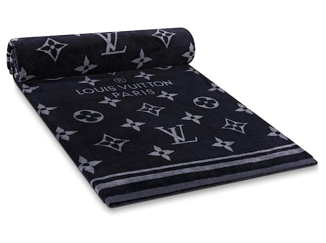 Louis Vuitton LV beach towel new Grey Cotton  ref.209143