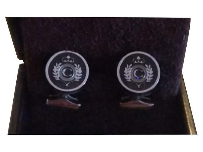 CANALI CUFF BUTTONS ECUSSON CANALI Silver hardware
