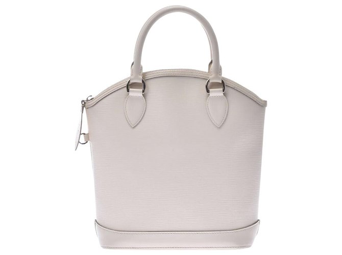 Louis Vuitton handbag White Patent leather ref.209342 - Joli Closet