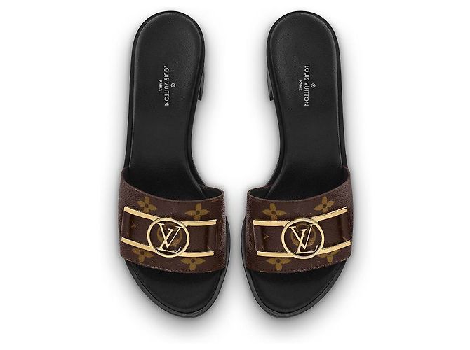 Louis Vuitton LV Lockit Mules Black