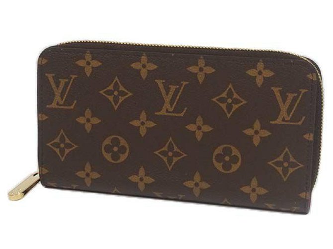 Louis Vuitton Zippy Wallet cartera larga unisex M41895 fuschia Fucsia Lienzo  ref.209549