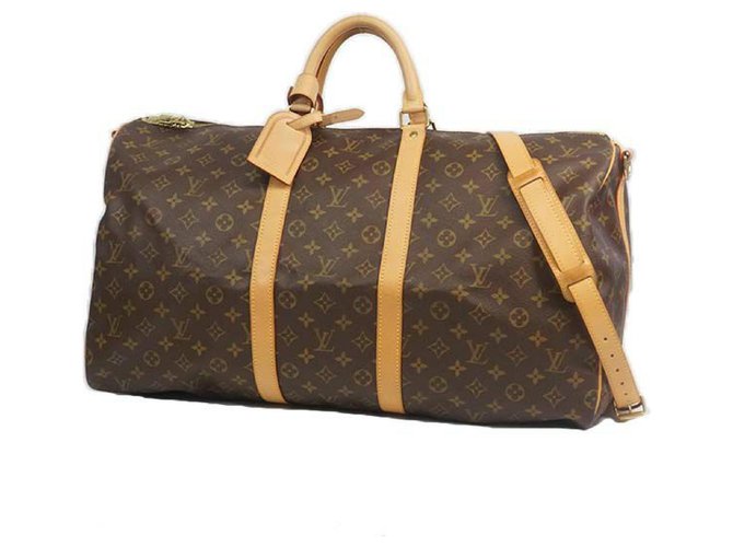 Louis Vuitton, Bags, Louis Vuitton Boston Bag Keepall Monogram 45 Unisex  Satchel Date Code Sa