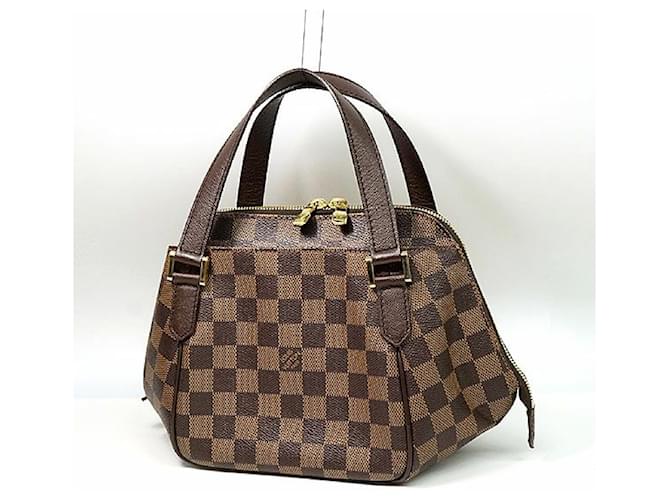 LOUIS VUITTON Belém PM Bolsa para mulher N51173 damene ebene Damier ebene Lona  ref.209588