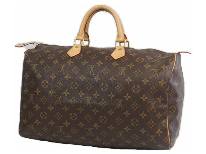 Louis Vuitton Speedy 40 Womens Boston bag M41522 Cloth  ref.209611