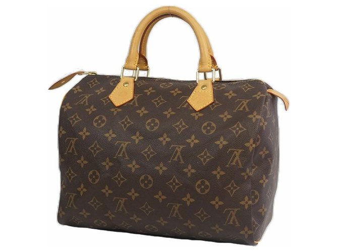 Louis Vuitton Speedy 30 Womens Boston bag M41108 Cloth  ref.209613
