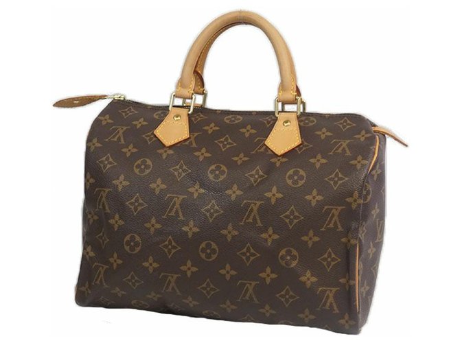 Louis Vuitton Speedy 30 Womens Boston bag M41108 Cloth  ref.209614