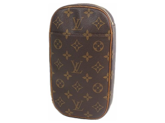 Louis Vuitton Pochette Gange Waist bag Mens body bag M51870 Toile  ref.209623