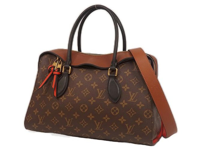Louis Vuitton Tuileries Buzas Womens tote bag M43157 caramel Cloth  ref.209647