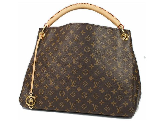 LOUIS VUITTON Artsy MM Bolsa de ombro para mulher M40249 monograma Lona  ref.209656