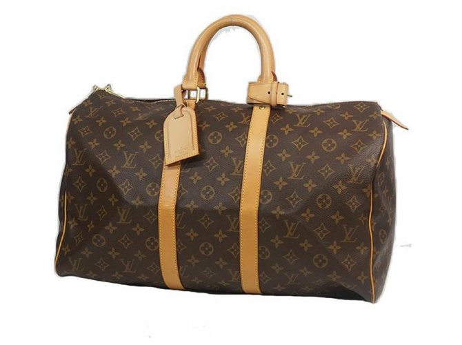 Louis Vuitton Keepall 45 unisex Boston bag M41428 Cloth  ref.209721