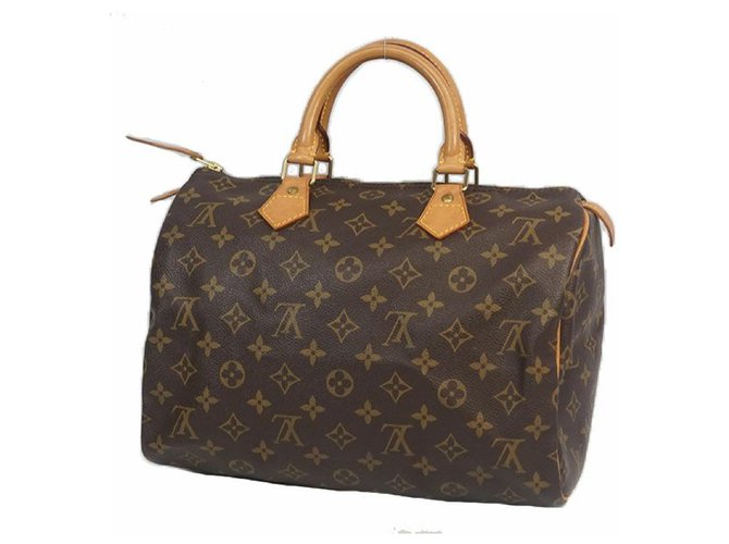 Louis Vuitton Speedy 30 Womens Boston bag M41108 Cloth  ref.209730