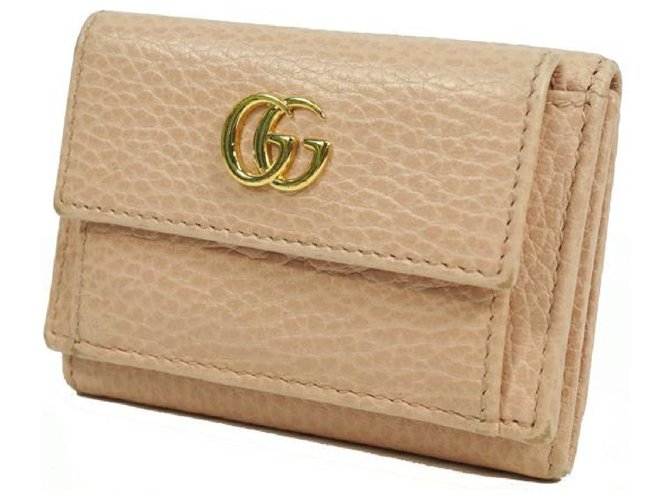 gucci trifold wallet womens