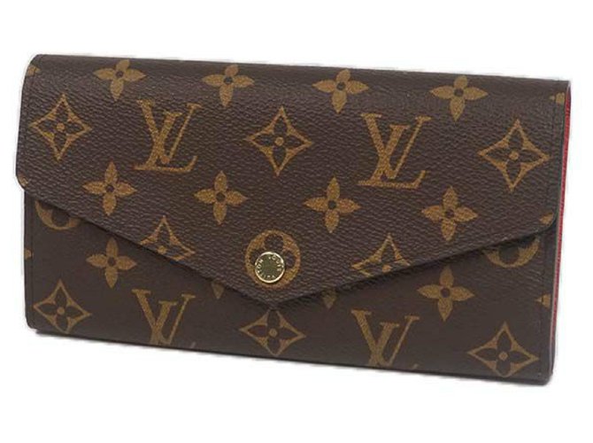 Louis Vuitton portofeuilles Sarah Cartera larga para mujer M62236 Cocrico  Lienzo ref.210105 - Joli Closet