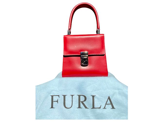 Borsa Furla in pelle rossa Rosso