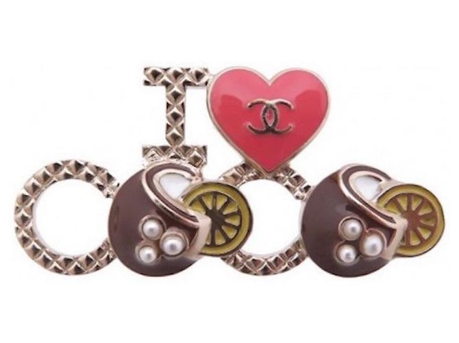 CHANEL / spilla I love coco cuba - Nuovo Multicolore