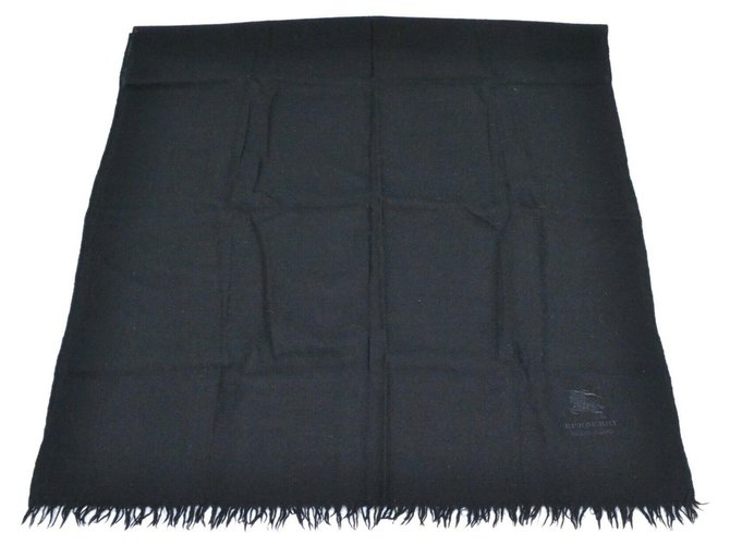 Burberry scarf Black Wool  ref.210563