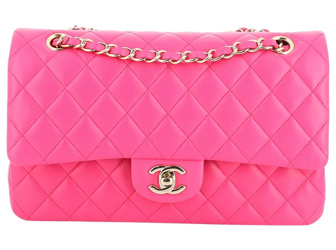 Chanel Timeless Pink Kalbähnliches Kalb  ref.210631