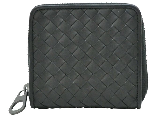Bottega Veneta Wallet Black Leather  ref.210659