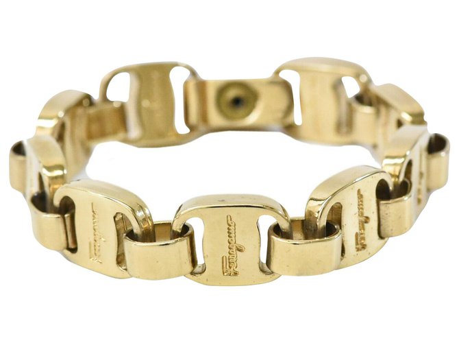 Salvatore Ferragamo Bracelet Golden Gold-plated  ref.210853