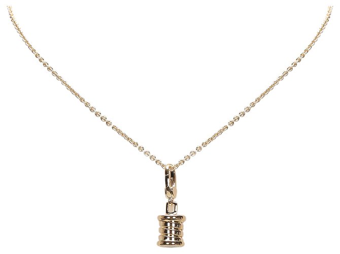 Autre Marque Bvlgari Gold B.Zero1 pendant necklace Golden Metal  ref.210999