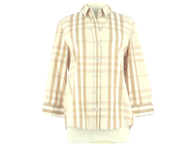 Burberry Camisa Multicor Algodão  ref.211260