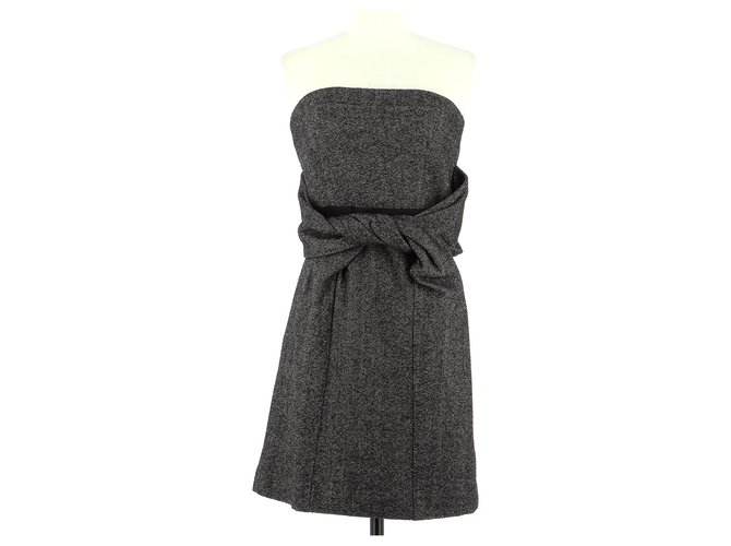 See by Chloé robe Grey Wool  ref.211599