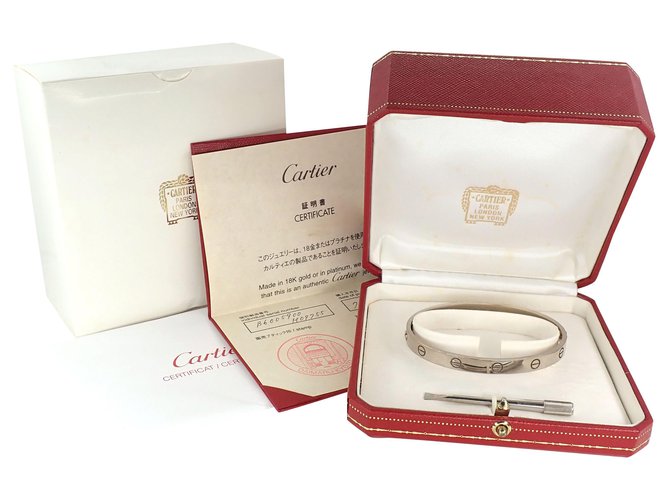 Cartier CARTIER LOVE BRACELET WG 19size 