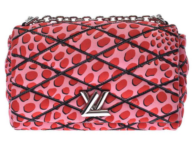 Louis Vuitton Shoulder Bag Red Cloth  ref.211822