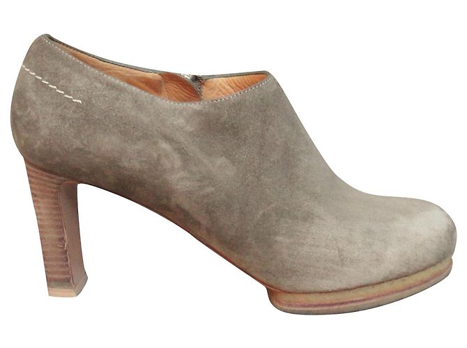 Chloé low-boots taupe deerskin size 38
