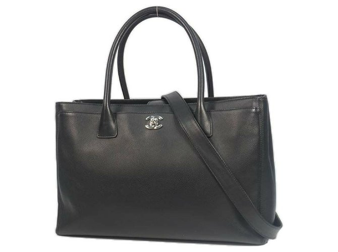 CHANEL Executive tote Womens tote bag black x silver hardware  ref.211886