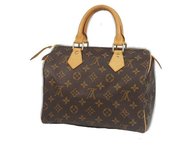 Louis Vuitton Speedy 25 Womens handbag M41528 Cloth  ref.211894